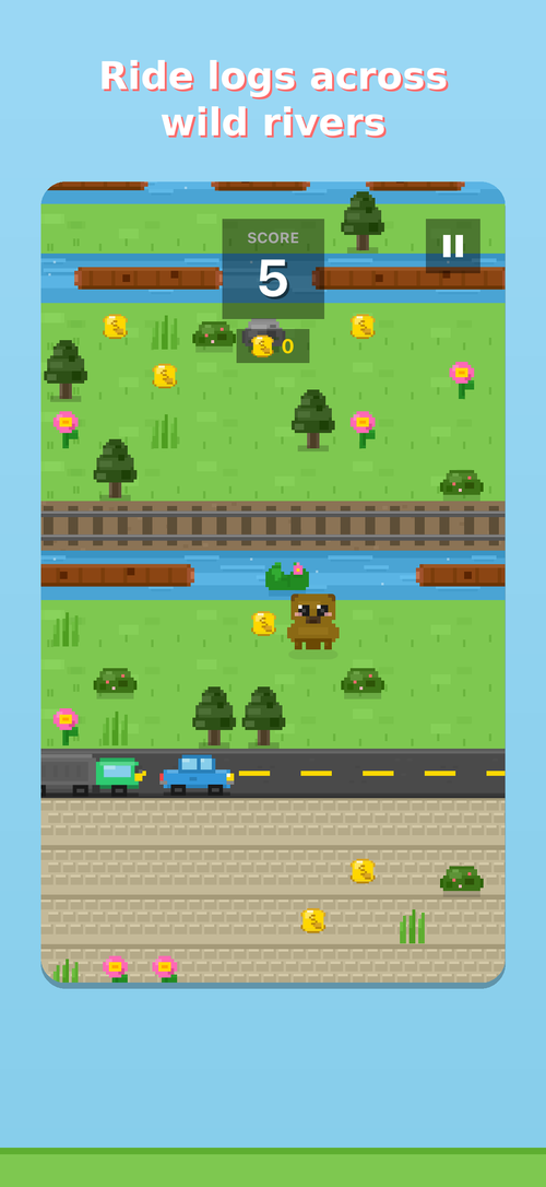 Capybara Crossing — character shop with unlockable capybaras